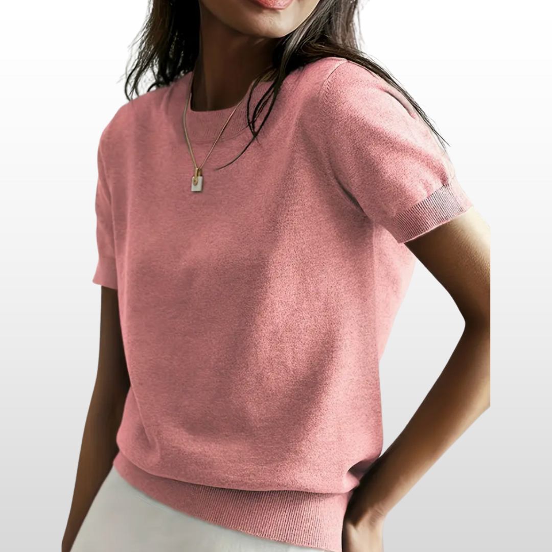 LENYT - Fit Short Sleeve Round Neck