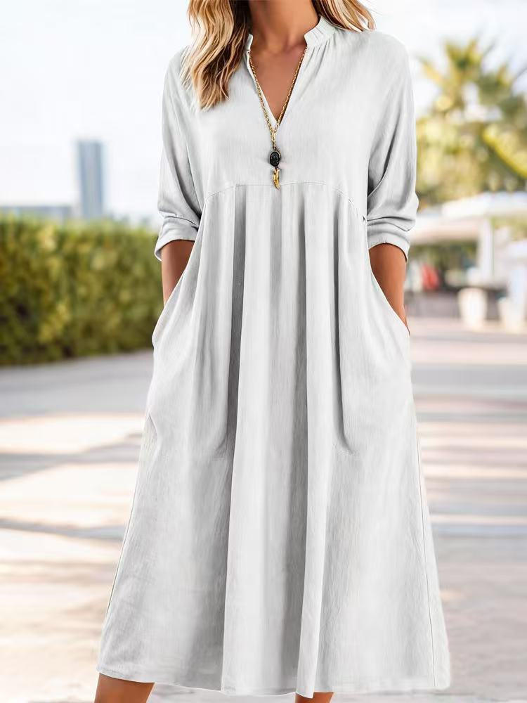 Esme | Cotton A-Line Dress