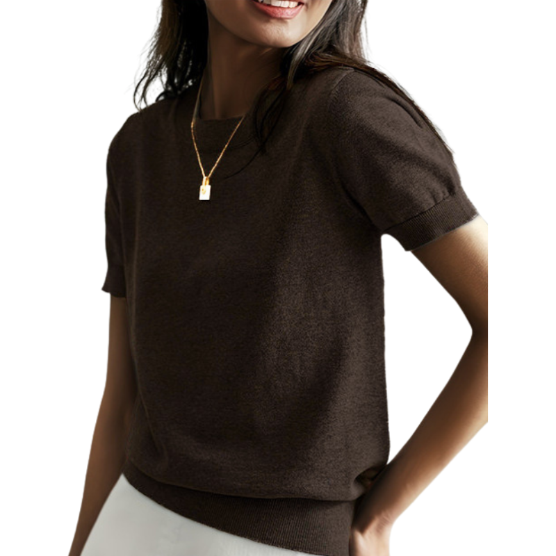 JENNY™ - Classic Round Neck Casual Top