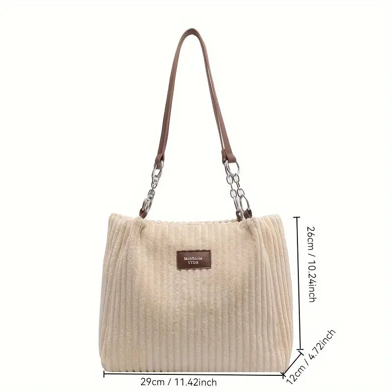 ORNA™ - Corduroy Tote Bag