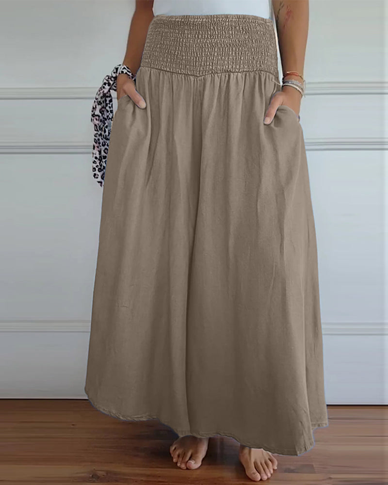 Reina - Comfy Wide-Leg Trousers