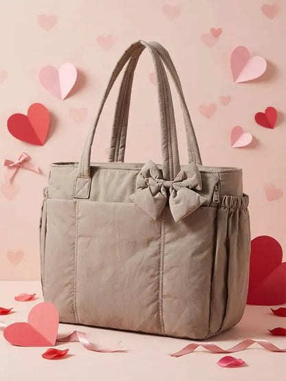VEJAT - Insulated Puffer Tote Bag Laptop