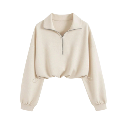 HARRIET™ – Casual Half Zip Pullover