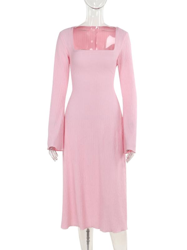 ERINT - Sophisticated Lace-Up Tie Back Flounce