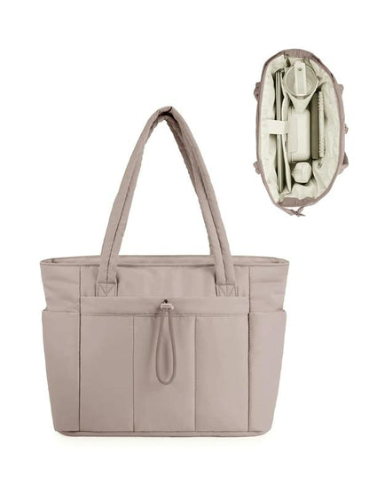 VEJAT - Insulated Puffer Tote Bag Laptop