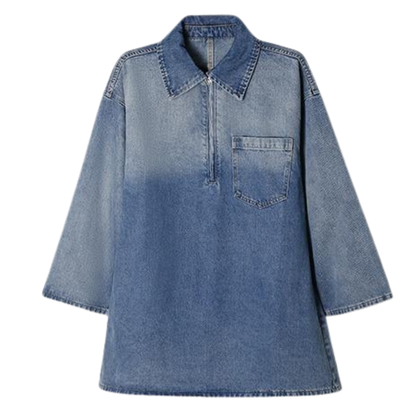 MARIAT - Loose Fit Denim Dress