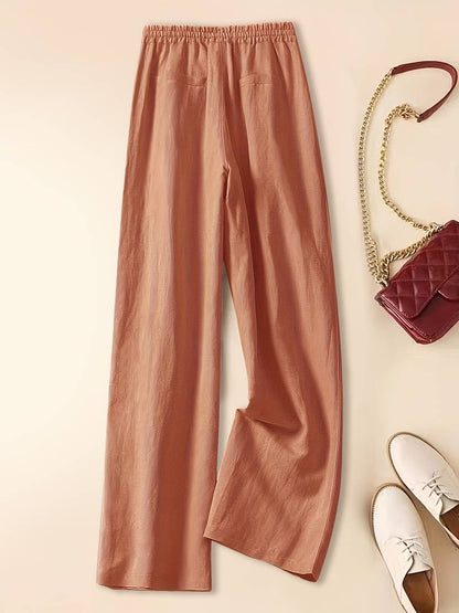 Tina - Relaxed Linen Pants
