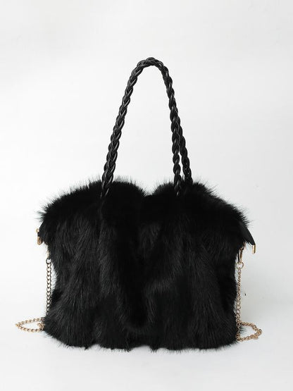 CHARLOTTE™ - Versatile Plush Velvet Shoulder Tote Bag