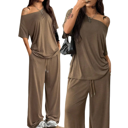 BROOKLYN™ – Relaxed Wide-Leg Two-Piece Set