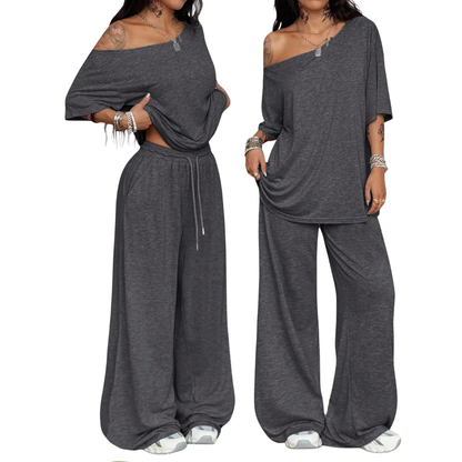 BROOKLYN™ – Relaxed Wide-Leg Two-Piece Set