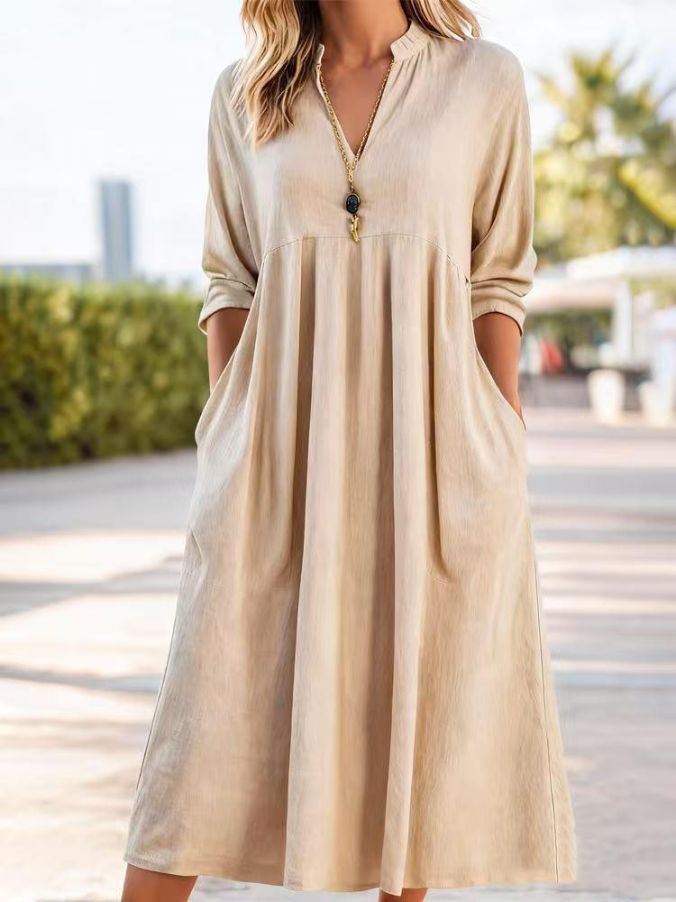 Esme | Cotton A-Line Dress