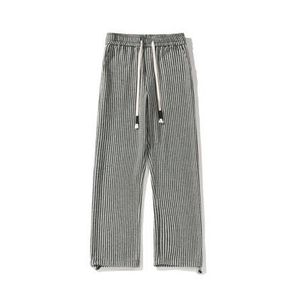 Xavi – Modern Herringbone Relaxed Sweatpants
