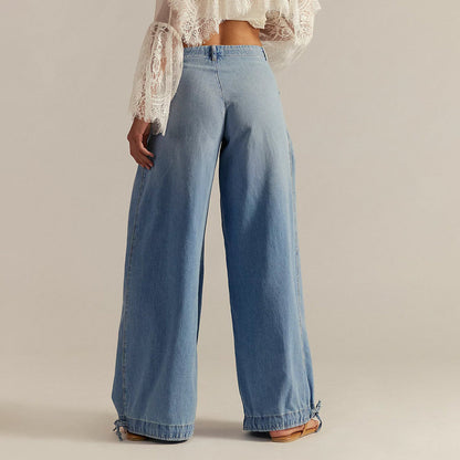 Oriselle – Elegant Flowy-Fit Jeans