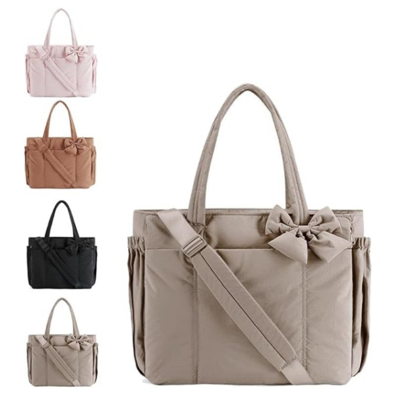 MARVAT - Crush Bow Compact Tote Bag