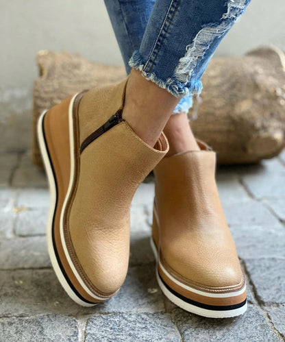 Kamala™  Casual Wedge Ankle Boots