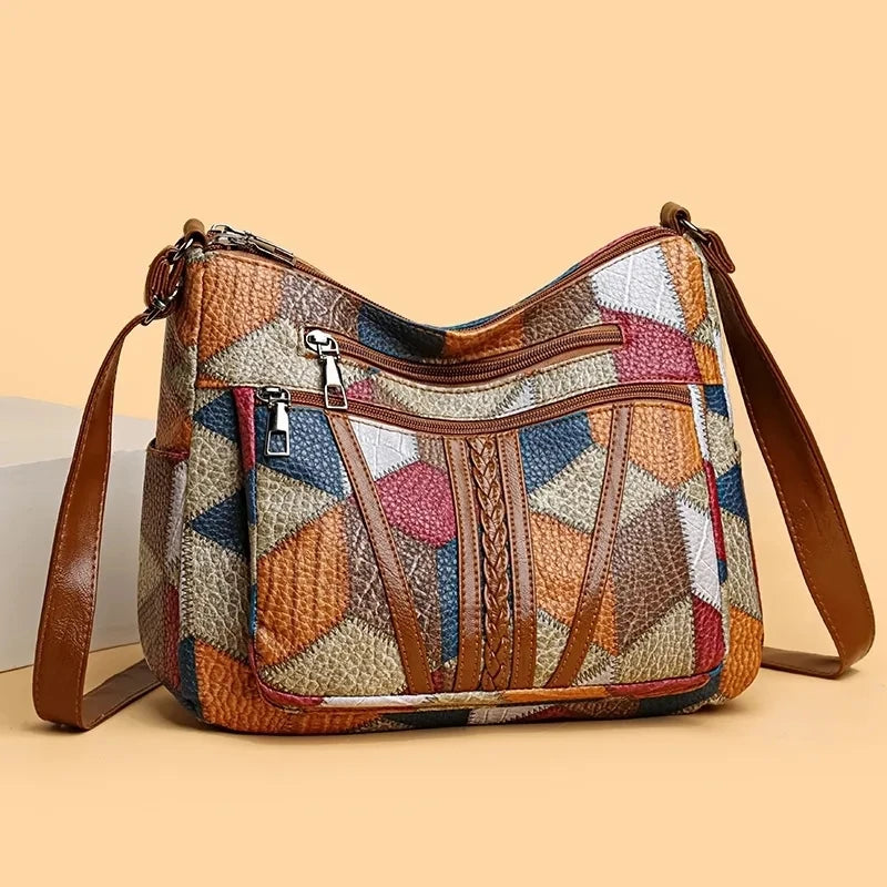 ROSELINE™ – Chic Vintage Leather Bag