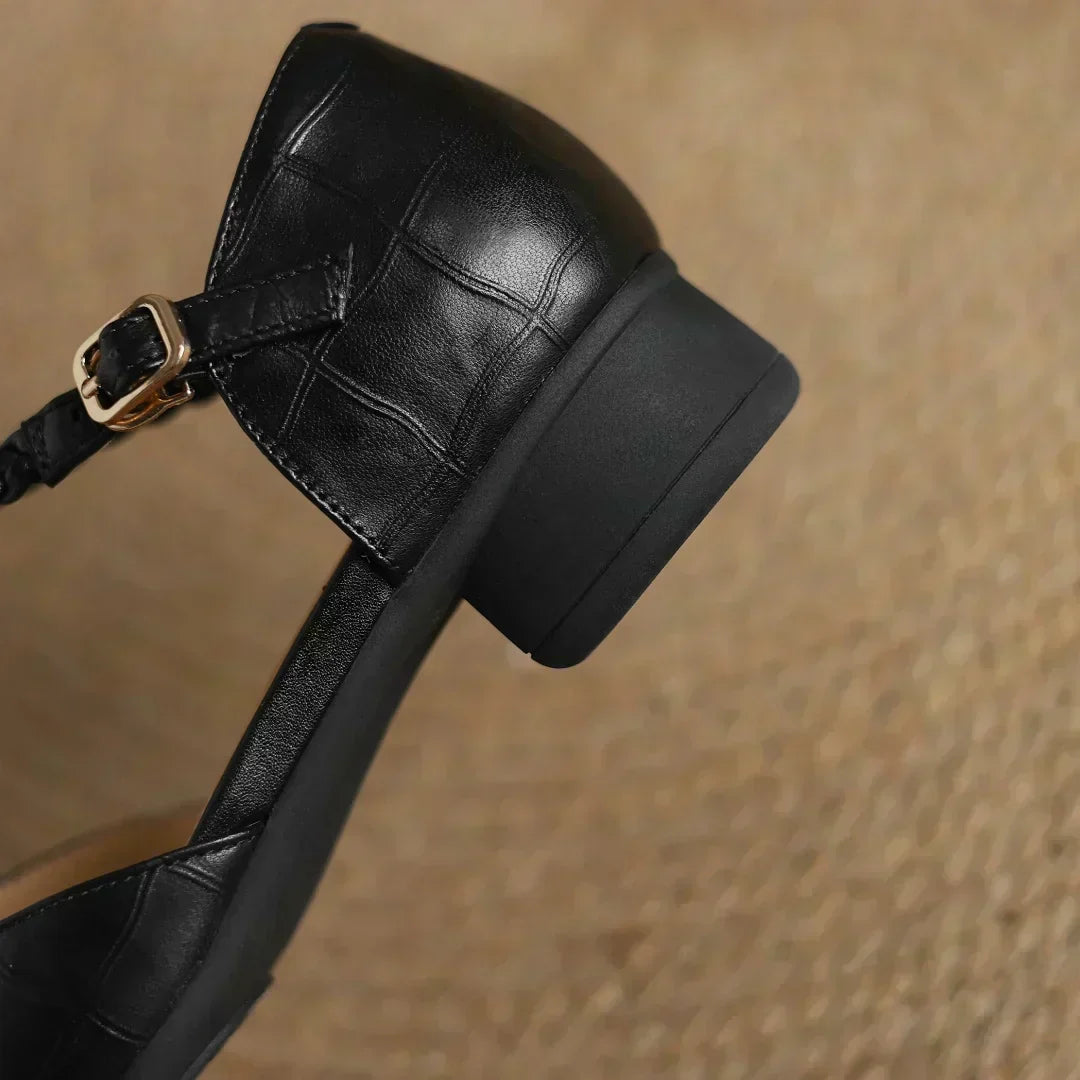Eliana™ Elegant Leather Sandal