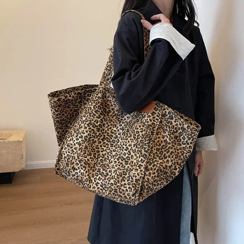 ODILE™– Effortless Chic Leopard Tote Bag