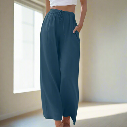 Liam - Wide-Leg Summer Trousers