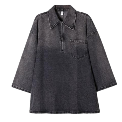 MARIAT - Loose Fit Denim Dress