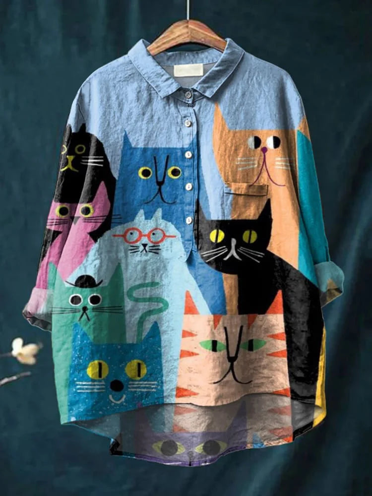 AVERY™ - Cat Art Shirt