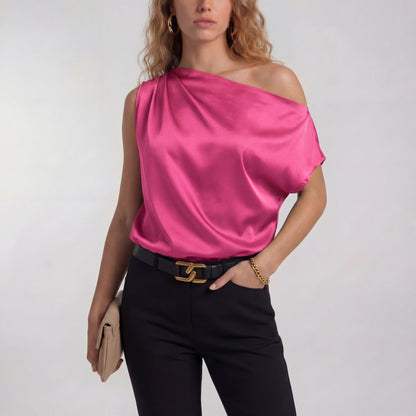 CAMILLA™ – Chic Casual One Shoulder Blouse