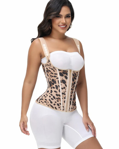 Shapshe® Open Bust Steel Bones Tummy Control Waist Trainer Vest